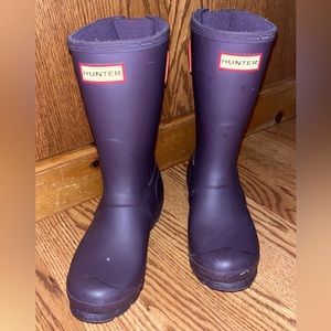Hunter boots size 5 womens, worn 3 times